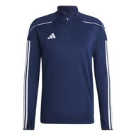 Bluzy sportowe męskie - Męska Bluza ADIDAS TIRO23 L TR TOP HS7229 – Granatowy - miniaturka - grafika 1