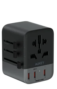 Ładowarka turystyczna AUKEY PA-TA07A GaN 35W USB - Ładowarki do telefonów - miniaturka - grafika 1