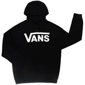 Bluzy męskie - Bluza Vans Classic Pullover VN000HNXBLK1 - czarna - miniaturka - grafika 1