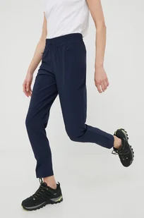 Columbia spodnie outdoorowe Pleasant Creek damskie kolor granatowy - Spodnie sportowe damskie - miniaturka - grafika 1