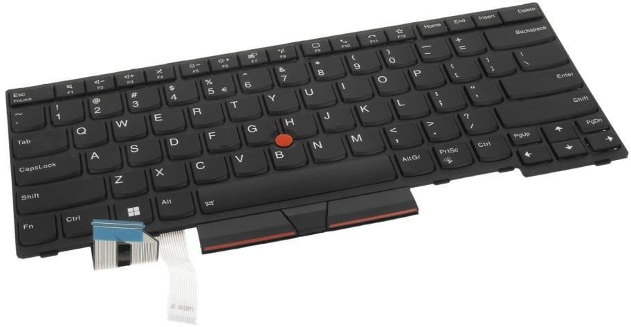 Movano Klawiatura laptopa do Lenovo ThinkPad P14s, T14 gen1 gen2 podświetlenie, trackpoint