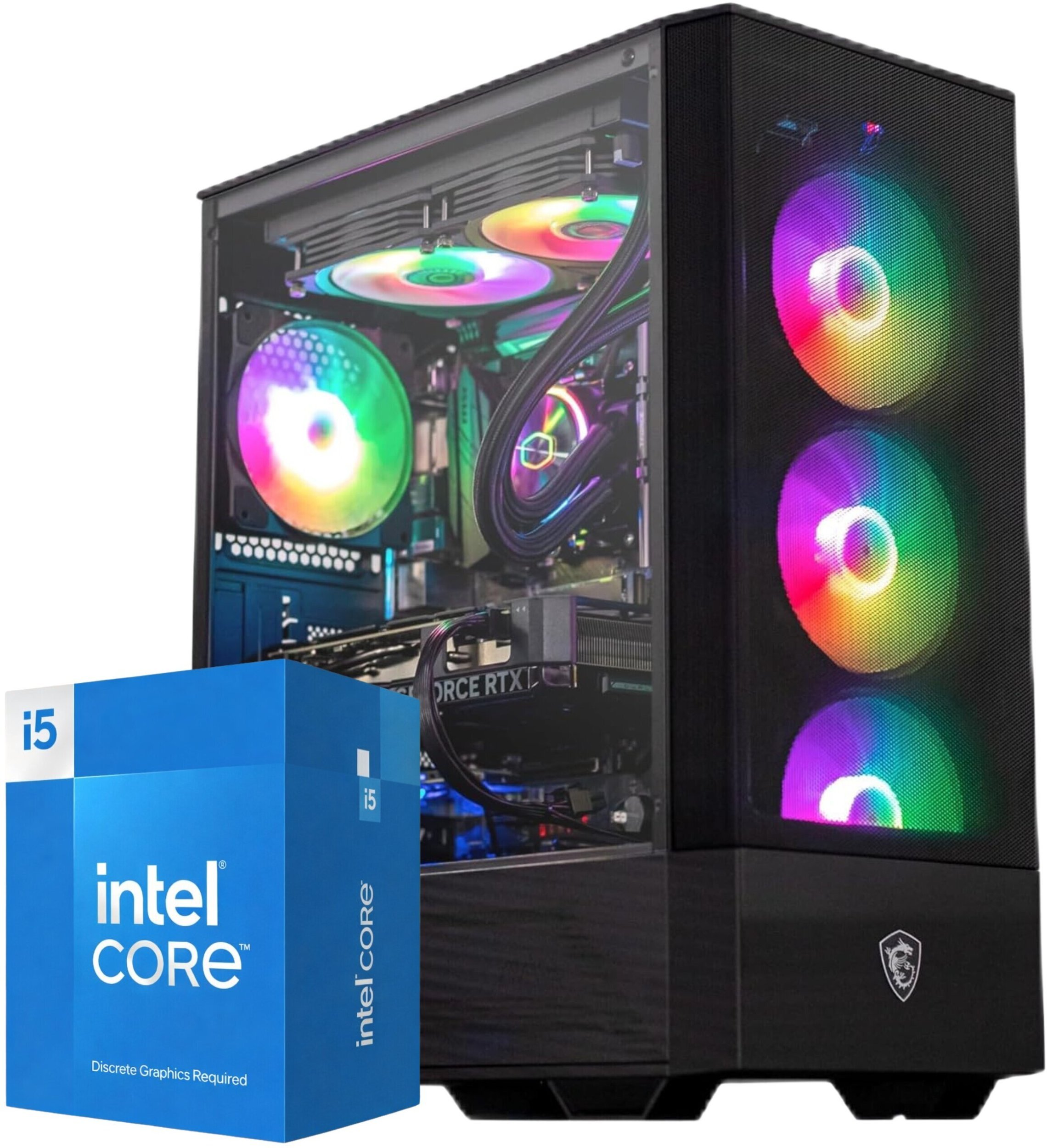 Komputer Komfig Komputer I5 12600 RTX 5070 16GB DDR4 1TB M2 WINDOWS 11