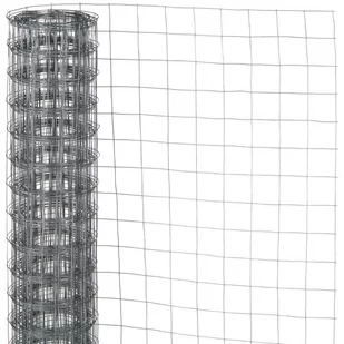 Outsideliving Nature Siatka druciana, kwadratowe oczka, szara, 0,5x5 m, 6050253 - Ogrodzenia - miniaturka - grafika 1