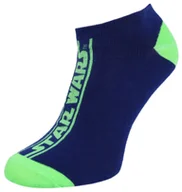 Skarpetki męskie - Granatowo-zielone, męskie stopki STAR WARS Disney 39-42 EU - miniaturka - grafika 1
