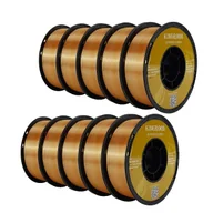 Filamenty i akcesoria do drukarek 3D - filament do drukarek 3D, Tri-Color Silk PLA, średnica 175 mm, kolor specjalny, złoty srebrny miedziany - miniaturka - grafika 1