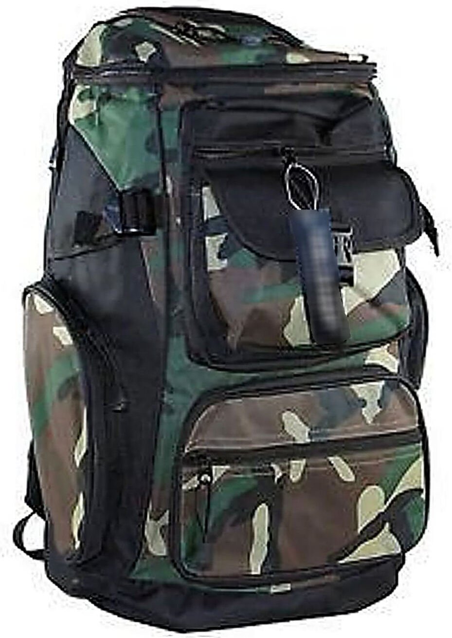 Torba Street syntetyczny plecak sportowy męski zielony czarny 30x45x25 OTJ616G