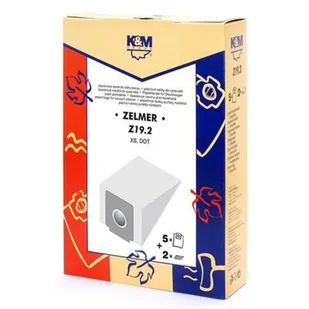 K&M Worki Z19.2 Zelmer XS 5szt + 2 filtry - Worki do odkurzaczy - miniaturka - grafika 1