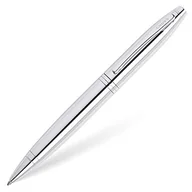 Długopisy - Cross Długopis Calais (mechanizm obrotowy, grubość kreski M, kolor tuszu: czarny) z błyszczącym chromem - miniaturka - grafika 1