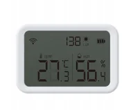 Systemy inteligentnych domów - Tuya czujnik temperatury, wilgotności i oświetlenia ZigBee - miniaturka - grafika 1
