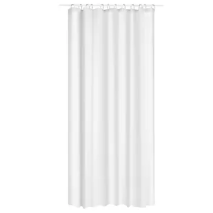 5five Simple Smart Zasłona prysznicowa biała EVA 180 x 200 cm 105628 - Zasłony prysznicowe - miniaturka - grafika 1