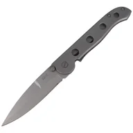 Noże - Nóż składany Everts Solingen M16 Type Gray Aluminium Satin AISI 420C (513700) - miniaturka - grafika 1