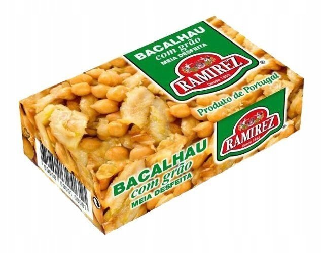 RAMIREZ BACALHAU Z CIECIERZYCĄ 120 g – DORSZ PORTUGALSKI W SOSIE