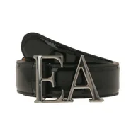 Paski - Emporio Armani Skórzany pasek - miniaturka - grafika 1