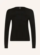 Swetry damskie - Boss Sweter Ferpina schwarz - BOSS - miniaturka - grafika 1