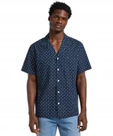 Koszule męskie - Koszula Lee RESORT SHIRT 112365228 Rivet Ecru S - miniaturka - grafika 1