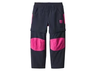 Spodnie i spodenki dla dziewczynek - lupilu® Spodnie funkcyjne dziecięce z odpinanymi nogawkami (Granatowy, 116) - miniaturka - grafika 1