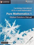 Pozostałe książki - Cambridge University Press Cambridge International as and a Level Mathematics Pure Mathematics 1 Worked Solutions Manual with Cambridge Elevate Edition - miniaturka - grafika 1