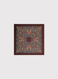 Dwustronna poszetka męska paisley - Dodatki do ubrań - miniaturka - grafika 1