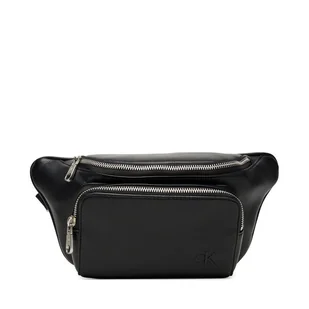 Saszetka nerka Calvin Klein Cargo Waistbag LV04D3130G Czarny - Nerki - miniaturka - grafika 1