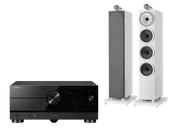 Kino domowe - Yamaha RX-A4A (czarny) + 702 S3 (biały) - miniaturka - grafika 1