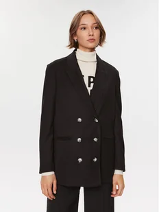 Silvian Heach Marynarka CVA23093GC Czarny Regular Fit - Marynarki i żakiety damskie - miniaturka - grafika 1
