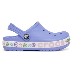 Klapki basenowe Crocs C-BAYABAND CLOG K 211302-5PY - Buty dla dziewczynek - miniaturka - grafika 1