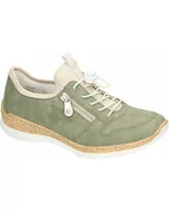 Półbuty damskie - PÓŁBUTY RIEKER - 940223-07 GREEN - Rieker - miniaturka - grafika 1