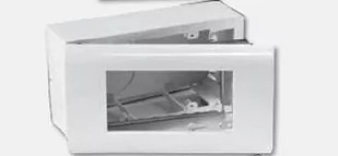 SCHNEIDER Obudowa-PCV-natynkowa-modułowa-1x4-OBUK-4-IP30-do-montażu-gniazd-M45 OBUK-4/M - Inne akcesoria elektryczne - miniaturka - grafika 1