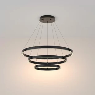 Lampa wisząca Rim MOD058PL-L100B3K LED 115W ringi czarne - Lampy sufitowe - miniaturka - grafika 1