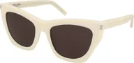 Okulary przeciwsłoneczne - Okulary przeciwsłoneczne Saint Laurent SL 214 Kate 035 - miniaturka - grafika 1