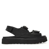 Sandały damskie - Sandały REPLAY GWF5D .000.C0001S Czarny - miniaturka - grafika 1