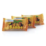 Ciastka - Blok Czekoladowy Bambo O Smaku Pomarańczowym 100G - miniaturka - grafika 1