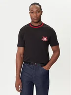Koszulki męskie - HUGO T-Shirt Dugbytee 50542957 Czarny Relaxed Fit - miniaturka - grafika 1