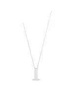 Lampy stojące - TERESITA LE44944 Lampa podłogowa minimalistyczna o smukłym kształcie litery V aluminiowa czarna - miniaturka - grafika 1