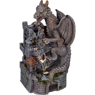 FONTANNA KASKADA OGRODOWA SMOK LED + POMPA - Fontanny ogrodowe - miniaturka - grafika 1