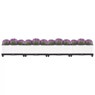 Donica do podwyższonej rabaty, 160x40x23 cm, polipropylen Lumarko - Donice - miniaturka - grafika 4