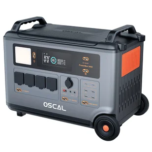 Wytrzymała stacja zasilania Blackview Oscal PowerMax 3600, bateria LiFePO4 3600Wh do 57600Wh, 14 gniazdek, 5 trybów świateł LED - Akumulatory ogólnego zastosowania - miniaturka - grafika 7