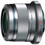 Obiektywy - Olympus M. Zuiko Digital 45mm f/1.8 srebrny (V311030SE000) - miniaturka - grafika 1