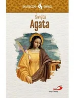 Dewocjonalia - Karta Skuteczni Święci - Święta Agata - miniaturka - grafika 1