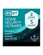 Programy antywirusowe - Eset ESD HOME Security Ultimate 5 Users 2 Years EHSUN2A5VAKTE EHSU-N2A5-VAKT-E - miniaturka - grafika 1