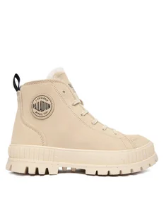 Palladium Trapery Pallashock Zip Warm 74353-210-M Beżowy - Buty trekkingowe męskie - miniaturka - grafika 1