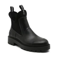 Kalosze damskie - CALVIN KLEIN JEANS Kalosze MID RAINBOOT CHELSEA - miniaturka - grafika 1