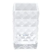 Akcesoria łazienkowe - Kubek na szczoteczki do zębów kryształ SENSEA - miniaturka - grafika 1