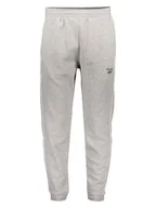 Spodnie sportowe męskie - Reebok Spodnie "Wor Piping" w kolorze szarym - miniaturka - grafika 1