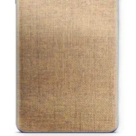 Folie ochronne do telefonów - Folia naklejka skórka strukturalna na TYŁ do Apple iPhone 4 - Tkanina Denim Beżowy - apgo SKINS - miniaturka - grafika 1