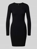 Sukienki - Sukienka mini o dopasowanym kroju z efektem prążkowania model ‘MIRA NEW’ - miniaturka - grafika 1