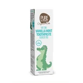Pasty do zębów - Pure beginnings Pure Beginnings Organic Kids, Pasta do Zębów bez fluoru z Ksylitolem o smaku Waniliowej Mięty, 75ml - miniaturka - grafika 1