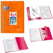 Zeszyty szkolne - OXFORD ZESZYT ZESZYTY A5/60 KRATKA EASYBOOK, POMARAŃCZOWY - miniaturka - grafika 1