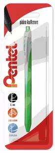 PENTEL, Pióro kulkowe 0,7 mm Energel BL437, seledynowe, 1 szt. - Pióra kulkowe - miniaturka - grafika 1