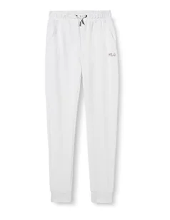 FILA Damskie spodnie dresowe Sabbia Sweat, jasnobiałe, L, Bright White, L - Spodnie damskie - miniaturka - grafika 1